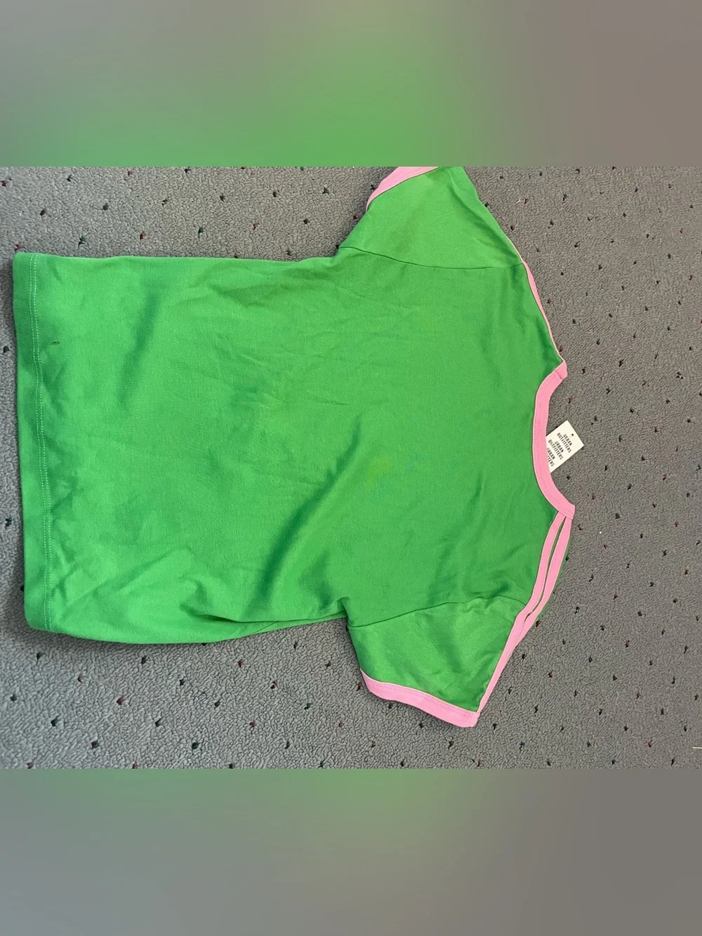 Urban Outfitters Green & Pink 'Sunday Club' Graphic Tee